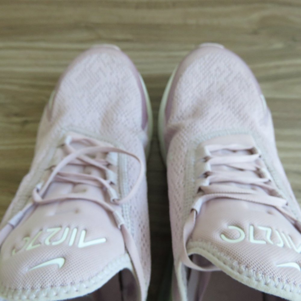 NIKE Air Max 270 Plum Chalk Summit White Elemental Rose Sneakers - Size US 10 - Picture 12 of 16